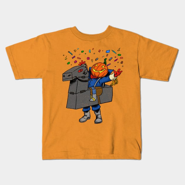 Little Headless Horseman Kids T-Shirt by CheeseHasselberger